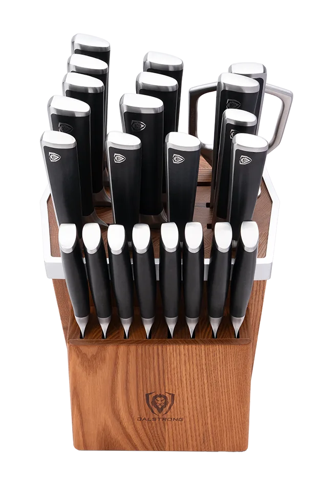 24-Piece Knife Block Set | Vanquish Series | NSF Certified |
