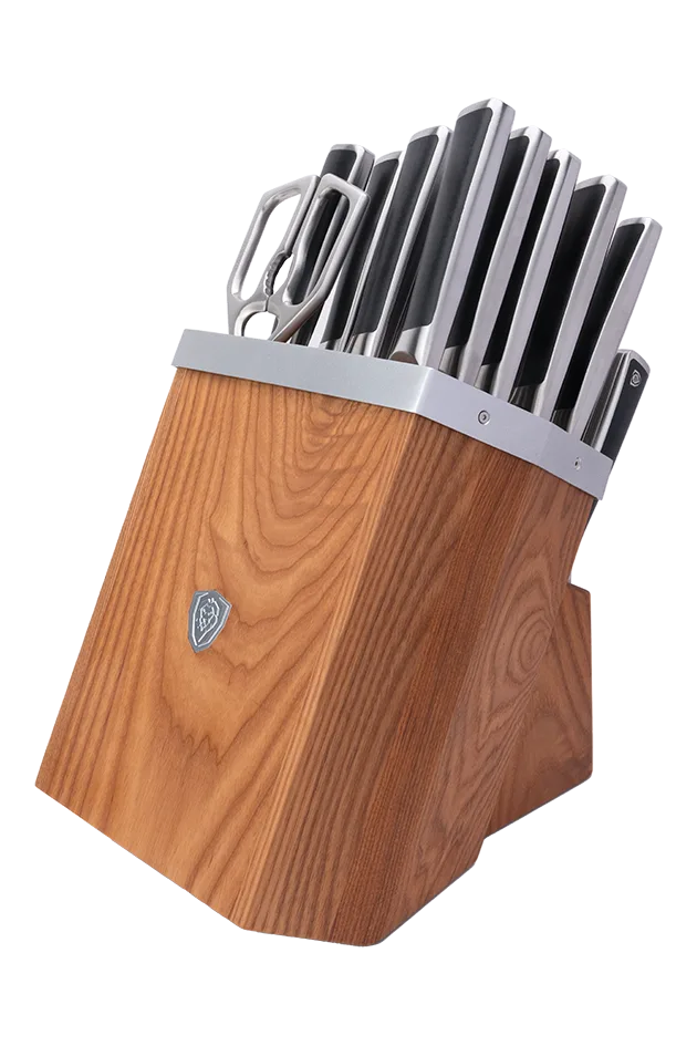 24-Piece Knife Block Set | Vanquish Series | NSF Certified |