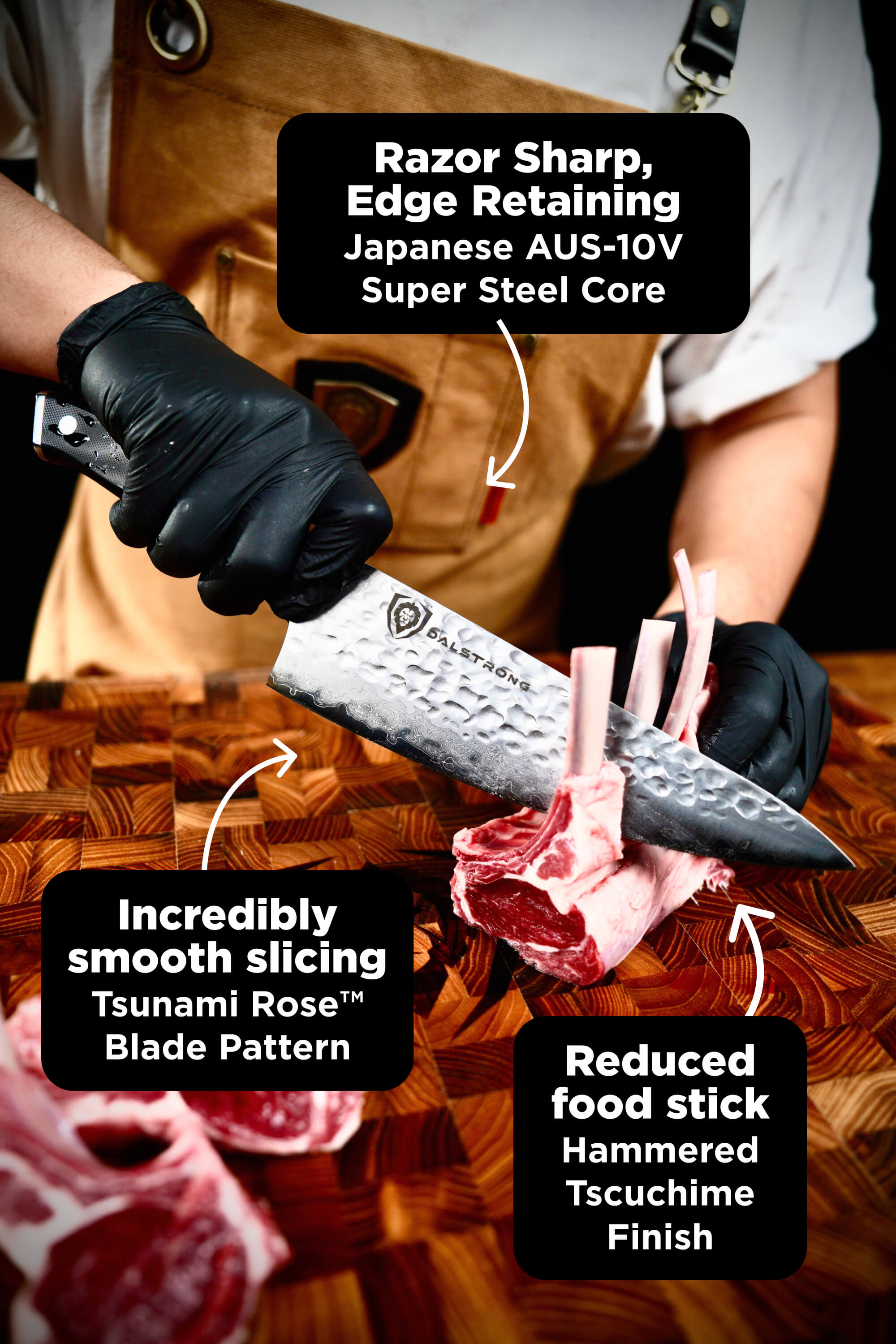 5-Piece Knife Block Set | Shogun Series | ELITE |