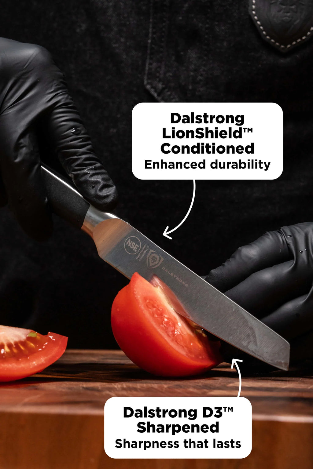 24-Piece Knife Block Set | Vanquish Series | NSF Certified |