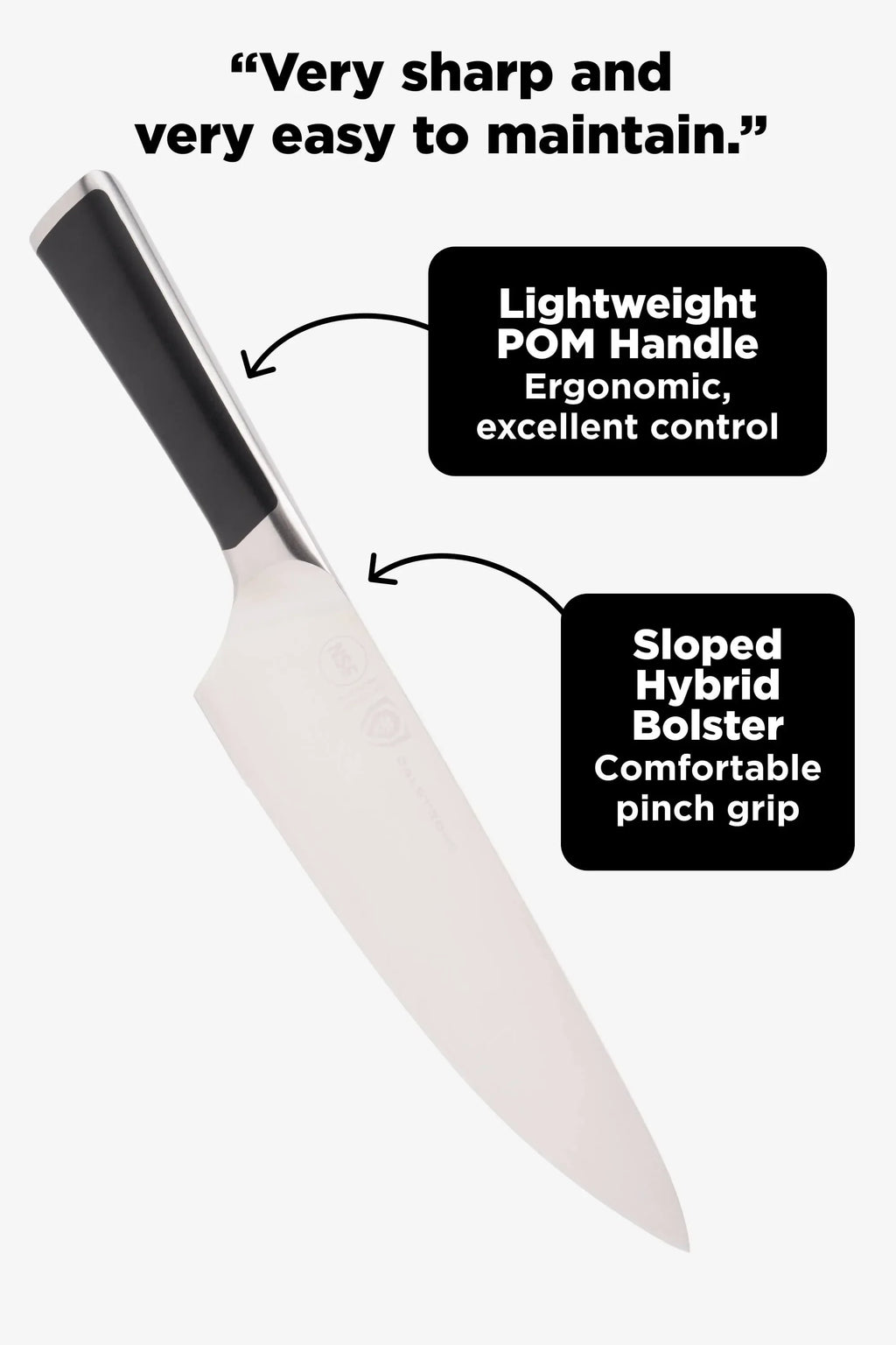 24-Piece Knife Block Set | Vanquish Series | NSF Certified |
